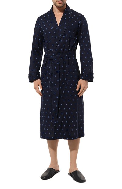 Хлопковый халат DEREK ROSE, арт. 5505-NELS098, фото 2