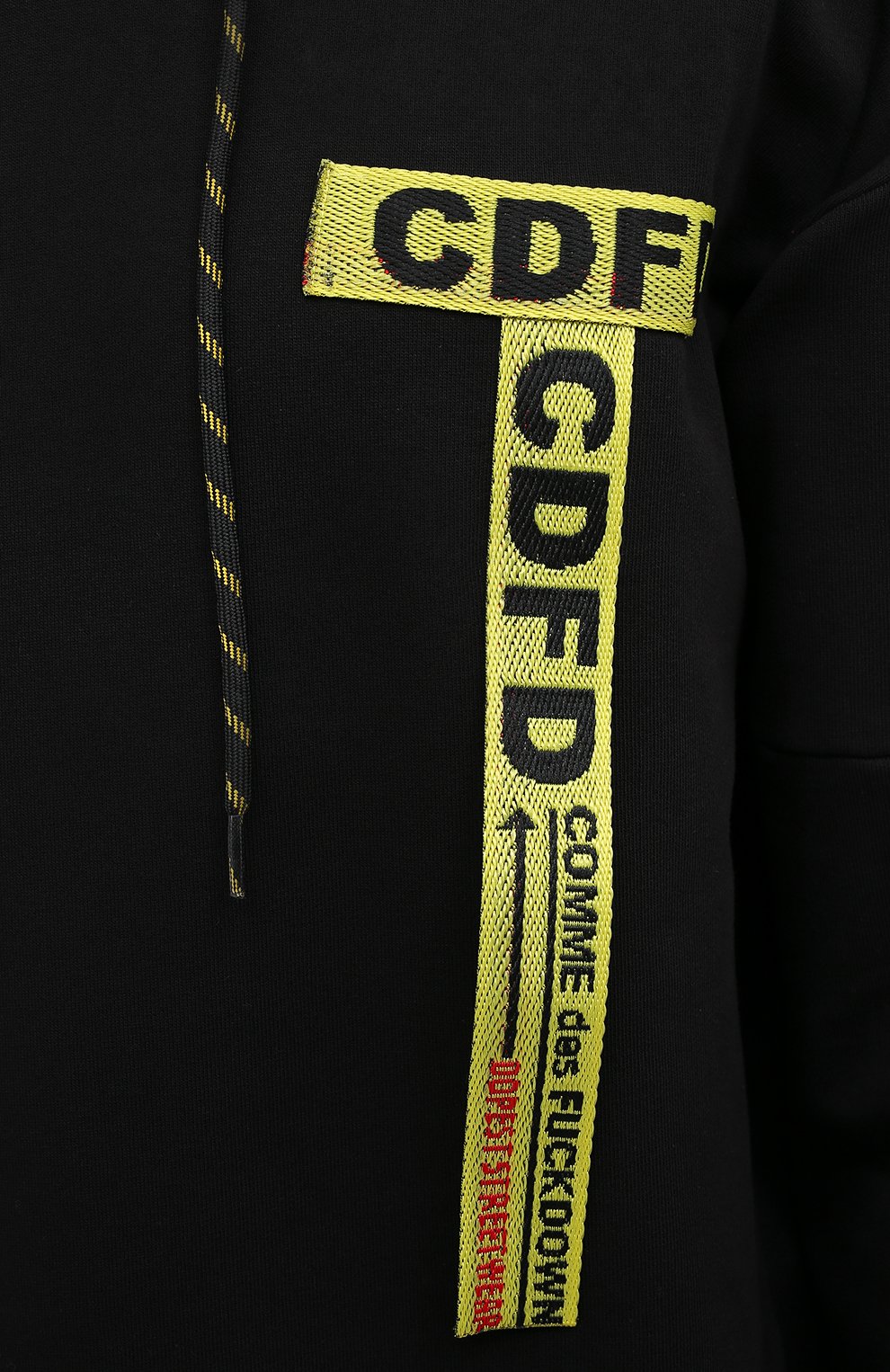 Хлопковое худи COMME DES FUCKDOWN, арт. CDFU1021, фото 5