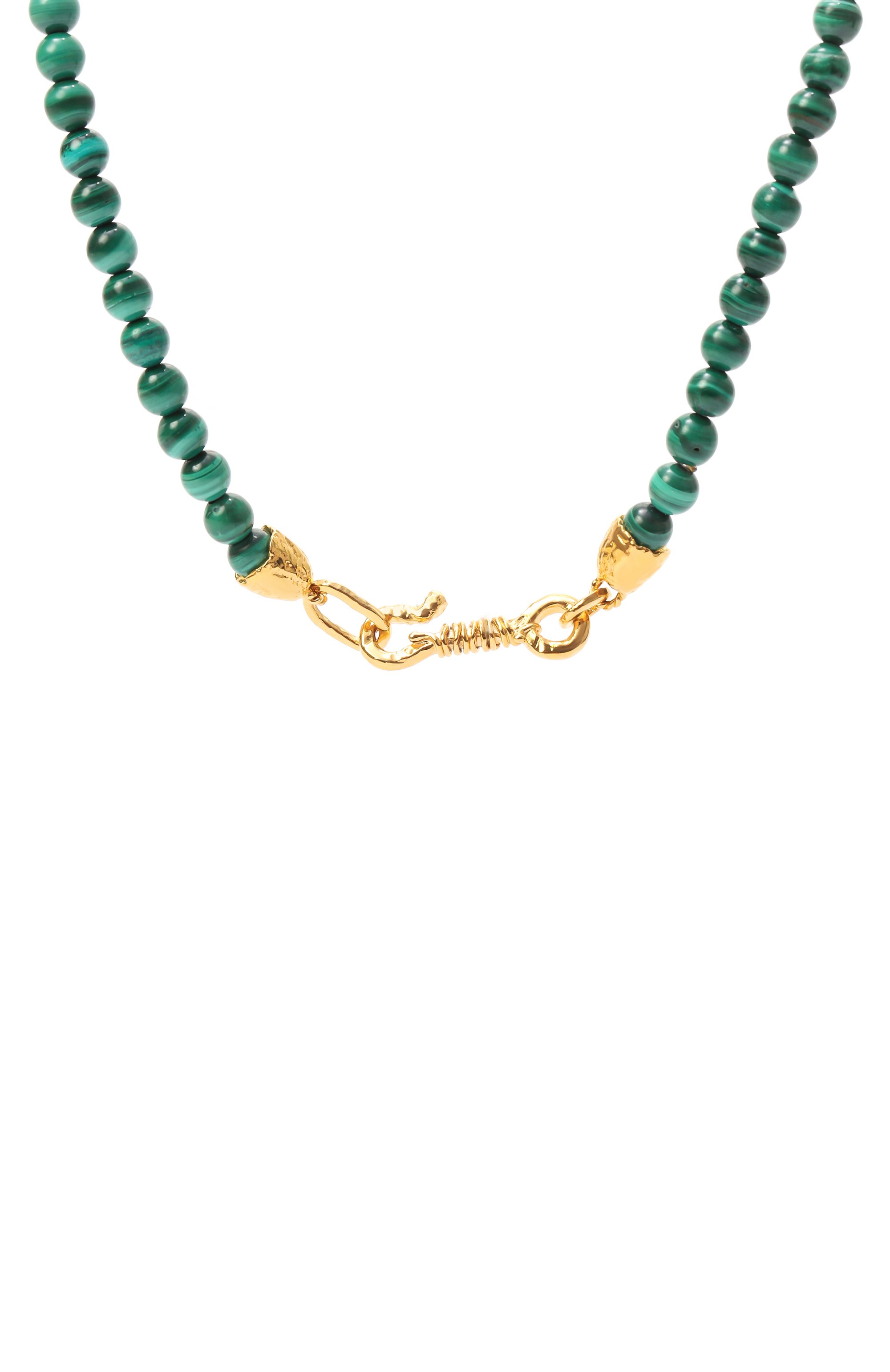 Колье kubachi SEVENWORLDS зеленого цвета по цене 29900 руб., арт. SW830/G, фото 4 Колье kubachi SEVENWORLDS, арт. SW830/G, фото 4