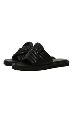 Кожаные шлепанцы ottavia flat GIANVITO ROSSI, арт. G15890.05G0M.NAPNER0, фото 1