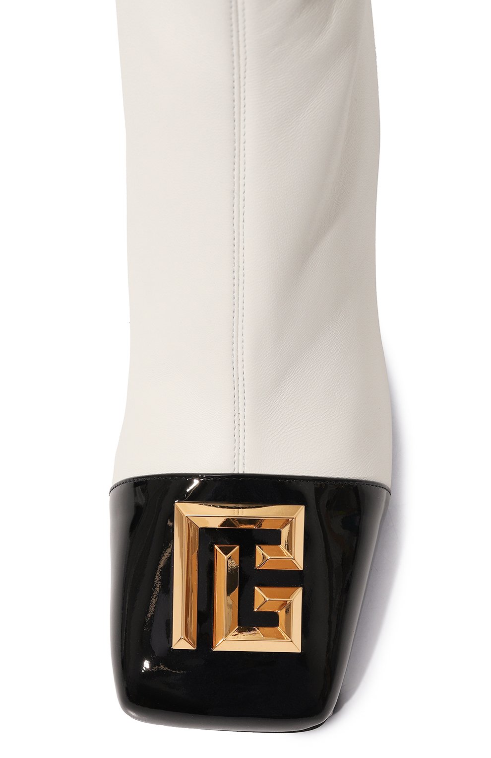 Кожаные ботильоны edna 70 BALMAIN, арт. DN1TE036/LNPV, фото 6