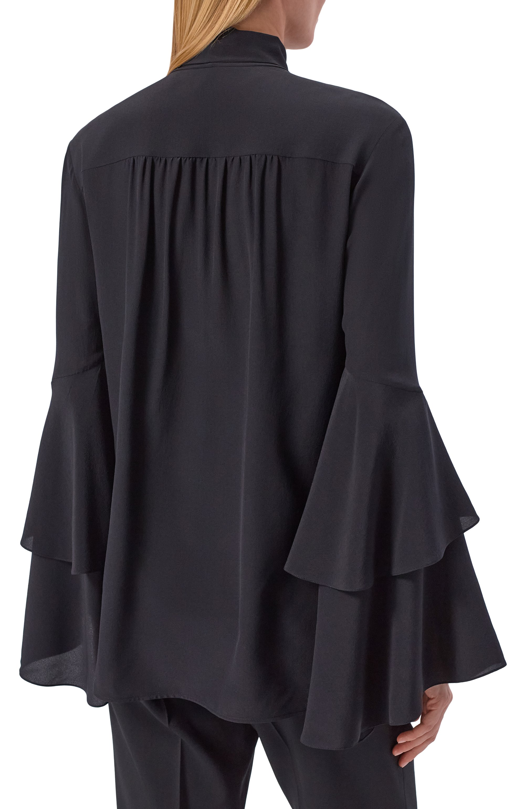 Шелковая блузка MVST, арт. M26.2PW.B008/F090 CREP0N, фото 4