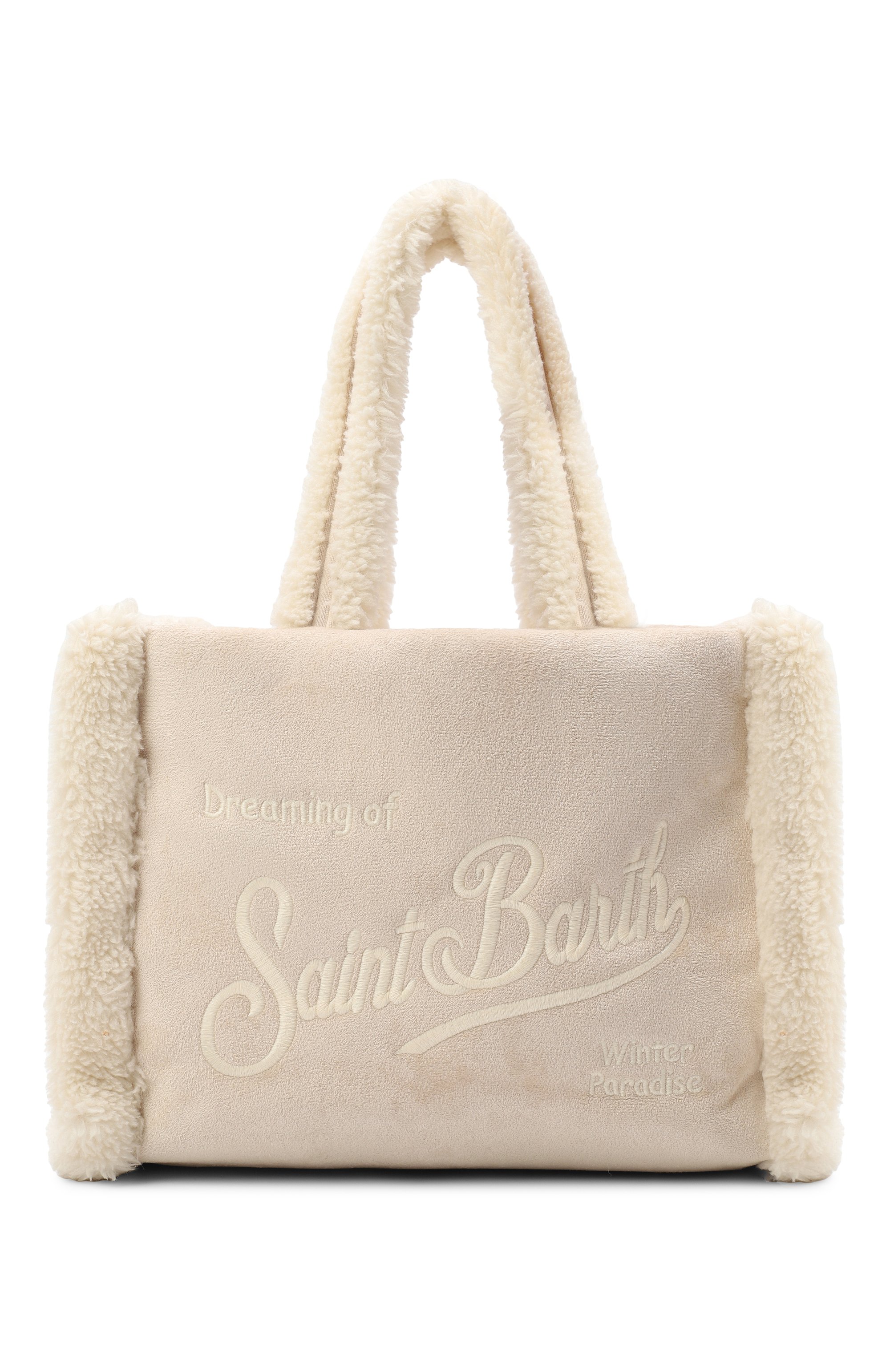 Сумка MC2 SAINT BARTH кремового цвета по цене 20600 руб., арт. C0L0031-00208I/C0LETTE SHEARLING, фото 1 Сумка MC2 SAINT BARTH, арт. C0L0031-00208I/C0LETTE SHEARLING, фото 1