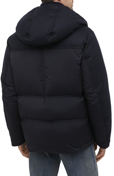 Пуховик wilfrid MONCLER темно-синего цвета по цене 157500 руб., арт. F2-091-1B538-00-53132, фото 4 Пуховик wilfrid MONCLER, арт. F2-091-1B538-00-53132, фото 4