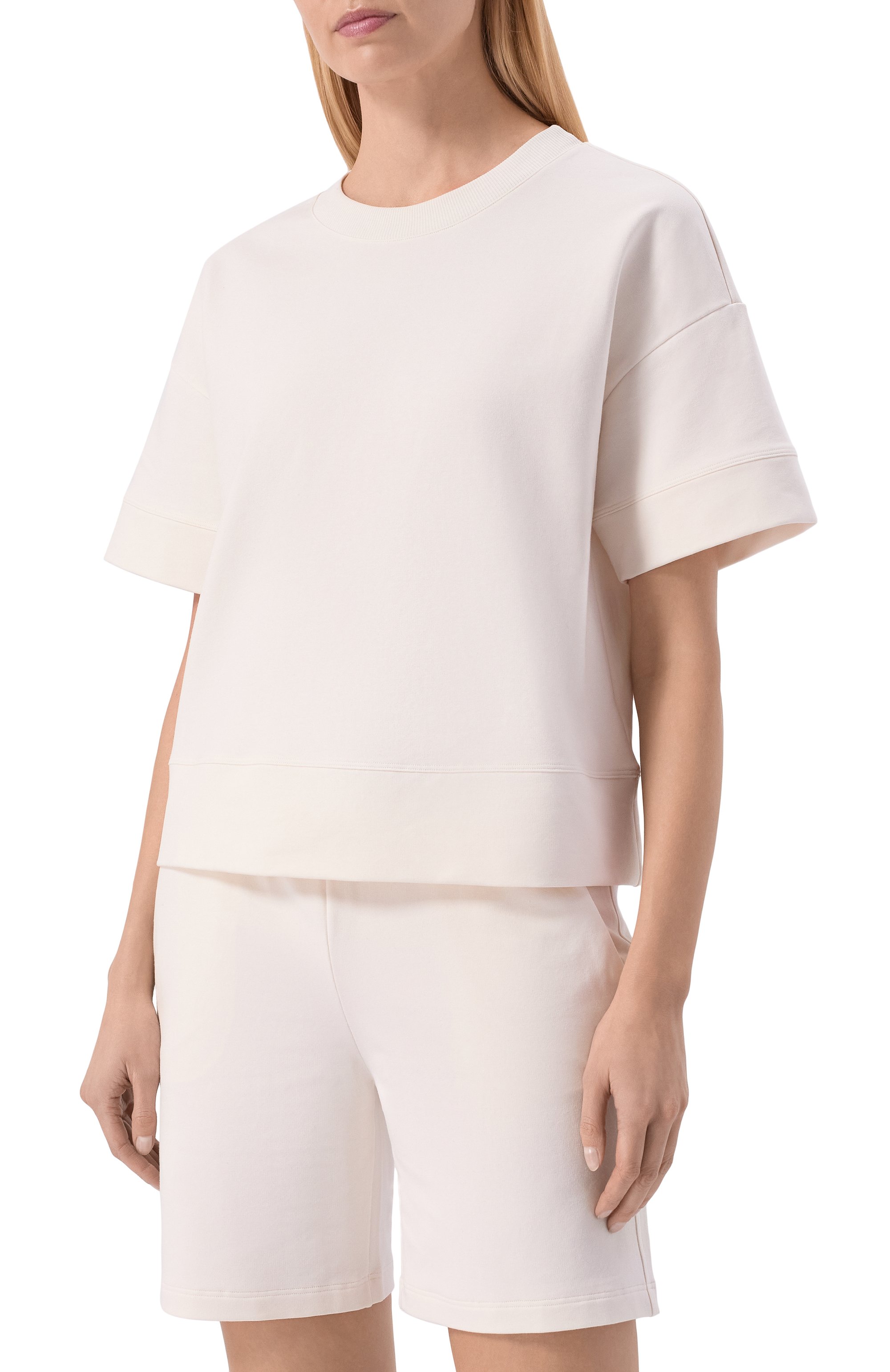 Хлопковая футболка HANRO, арт. 078896, фото 3