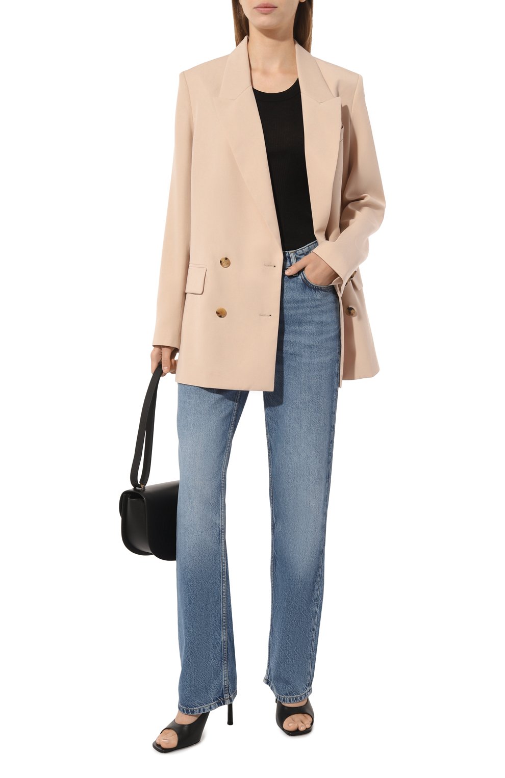 Жакет OLOLOL светло-бежевого цвета по цене 54000 руб., арт. OLJT006/4033.112/S24, фото 2 Жакет OLOLOL, арт. OLJT006/4033.112/S24, фото 2