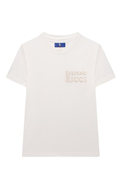Хлопковая футболка STEFANO RICCI JUNIOR, арт. YNH3300940/TE0001