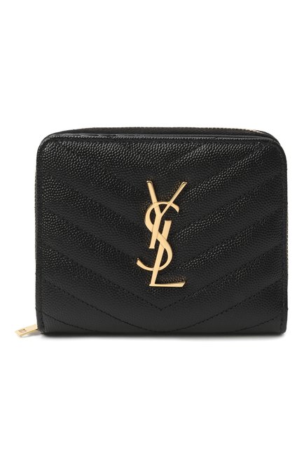 Женские кожаный кошелек SAINT LAURENT, арт. 668288/B0W01