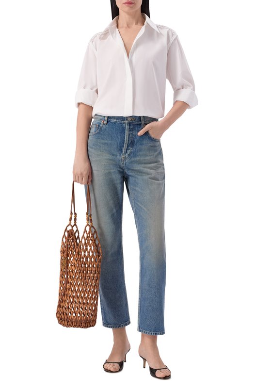 Сумка Supple Bucket Saint Laurent 821911/KAAA2 Коричневый  821911/KAAA2 Фото 3