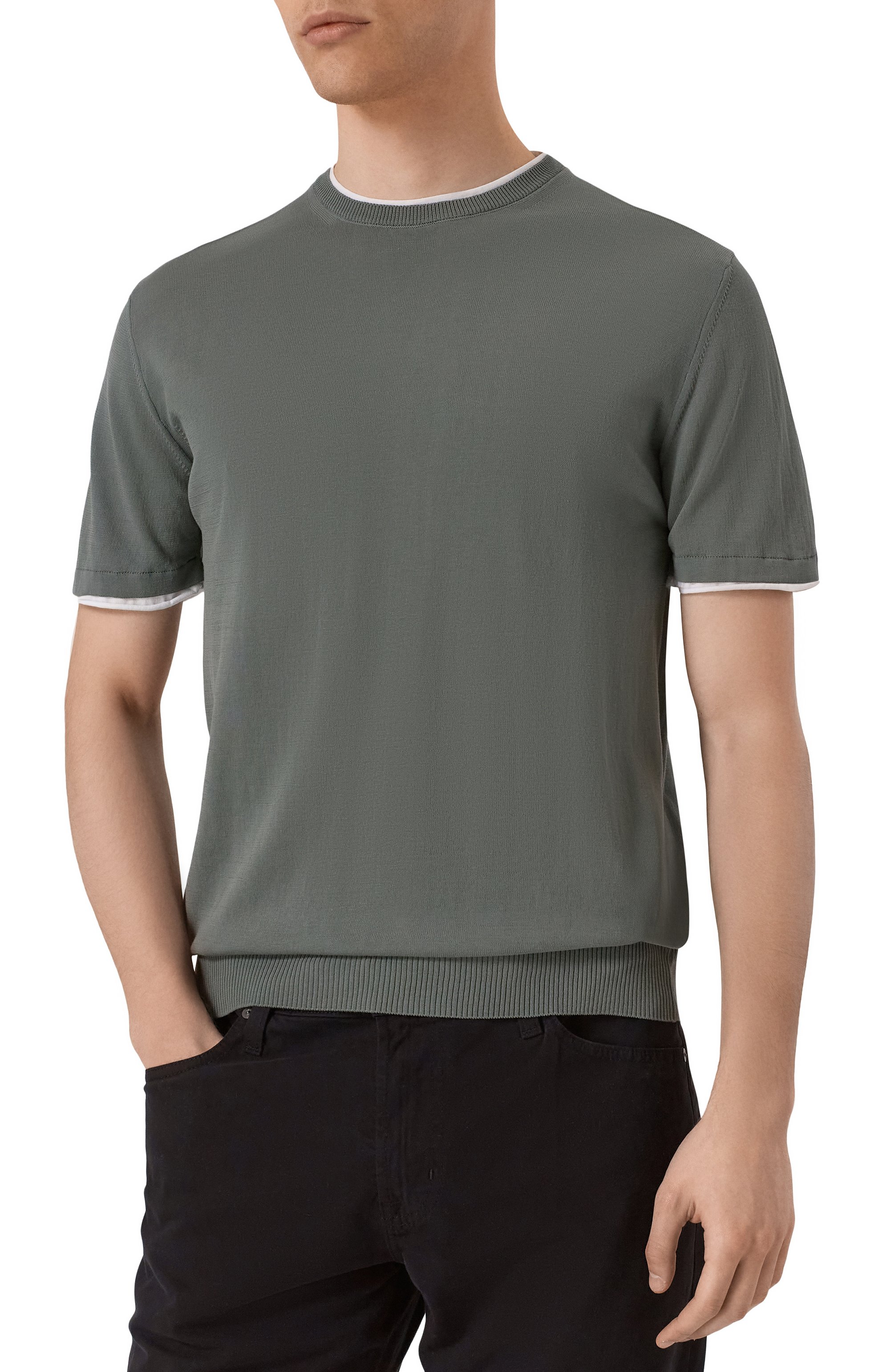 Хлопковый джемпер DANIELE FIESOLI, арт. DF0579, фото 3