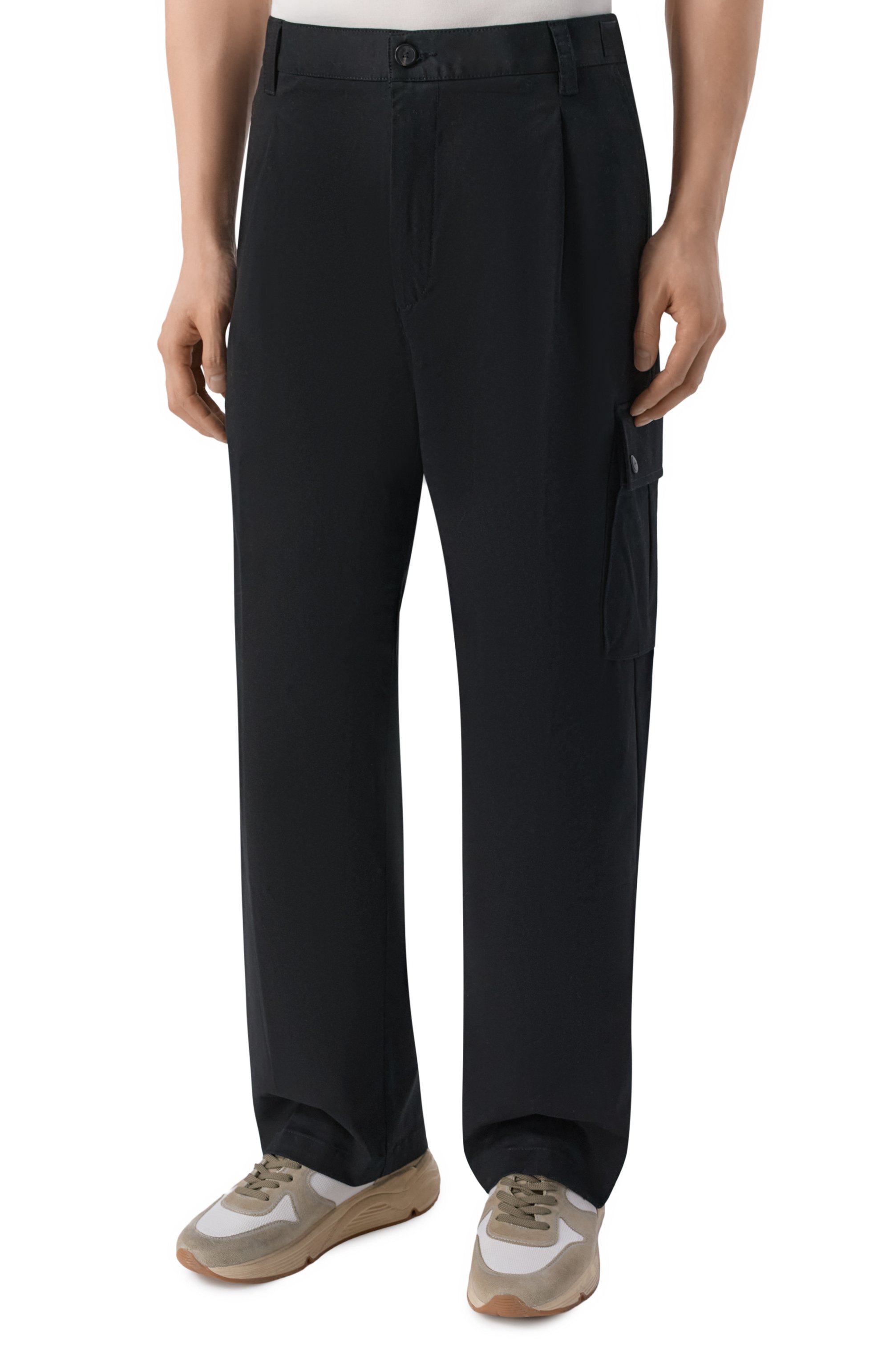 Хлопковые брюки-карго HUGO, арт. 50553180, фото 3