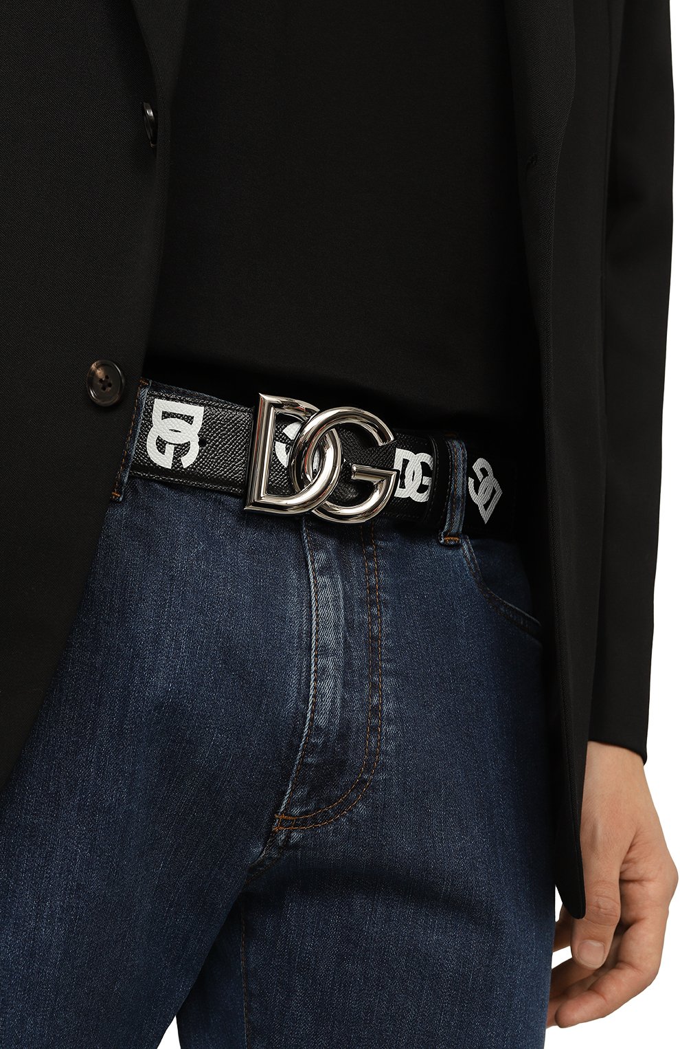 Кожаный ремень DOLCE & GABBANA, арт. BC4646/AG220, фото 2