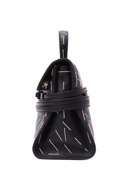 Сумка tie me small MOSCHINO черного цвета по цене 165000 руб., арт. MC4201PP0N/0A3, фото 4 Сумка tie me small MOSCHINO, арт. MC4201PP0N/0A3, фото 4