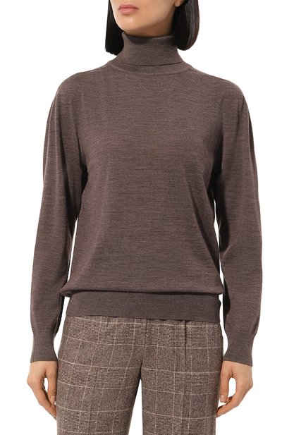 Шерстяная водолазка KITON, арт. D5771401013, фото 3