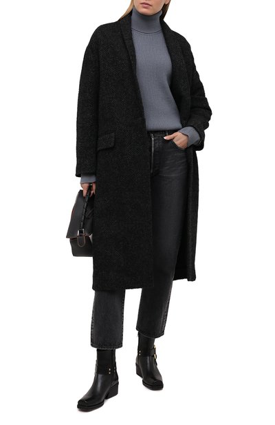 Шерстяное пальто ISABEL MARANT ETOILE, арт. MA0811-21P007E/HEN0L, фото 2