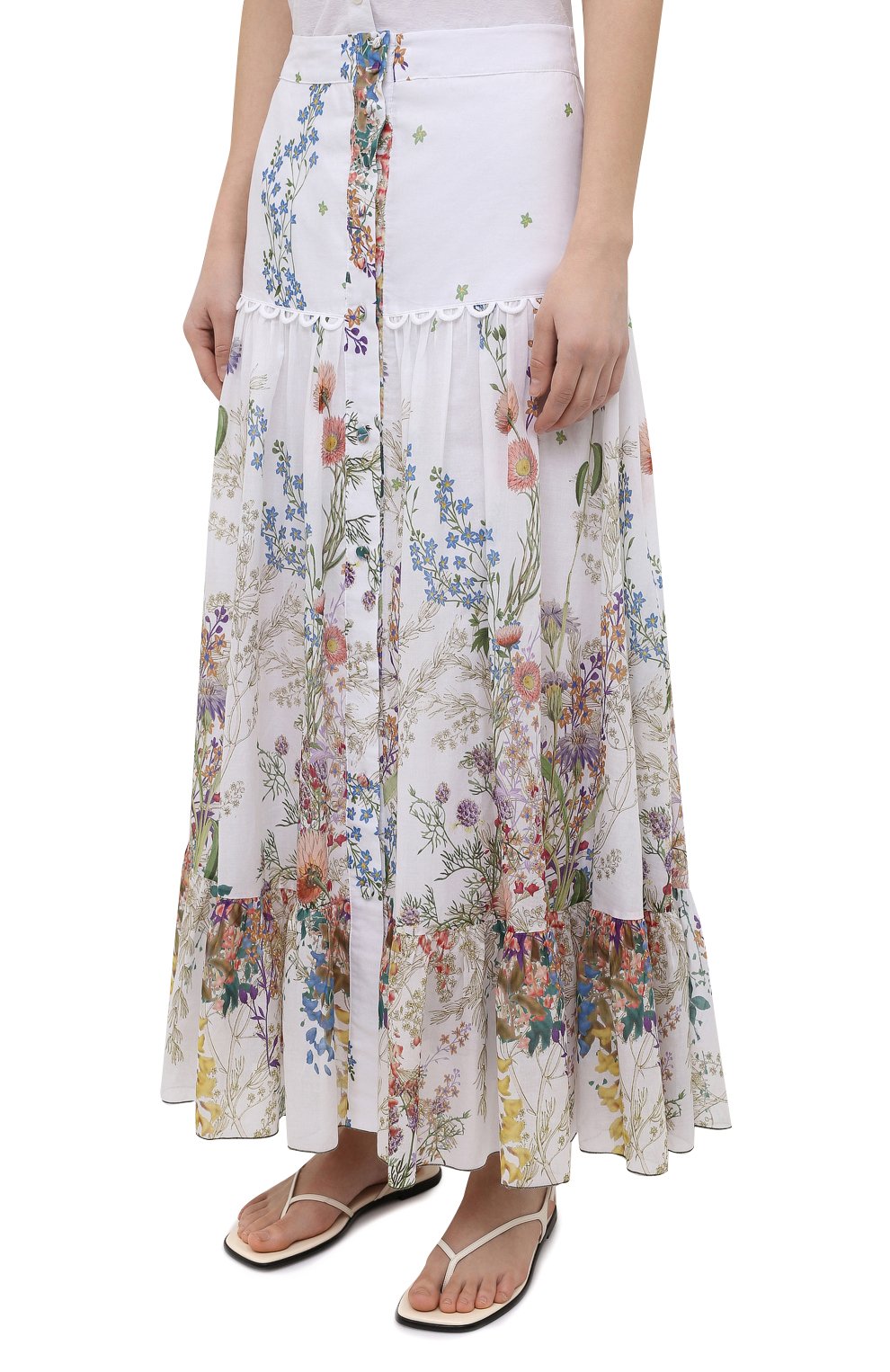 Хлопковая юбка CHARO RUIZ IBIZA, арт. 212403, фото 3