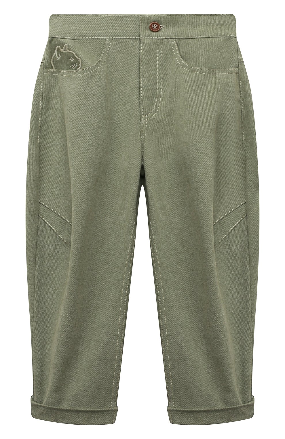 Хлопковые брюки ULYANA SERGEENKO, арт. PNT002KD21P (0799б21), фото 1