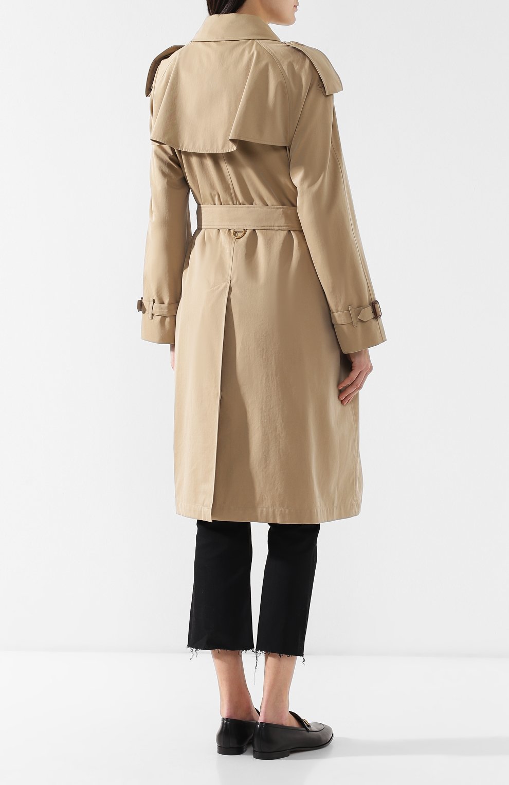 Хлопковый тренч westminster BURBERRY, арт. 4073383, фото 4