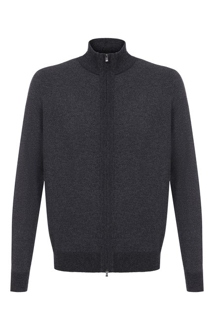 Мужской кардиган из шерсти и хлопка BOSS, арт. 50549950