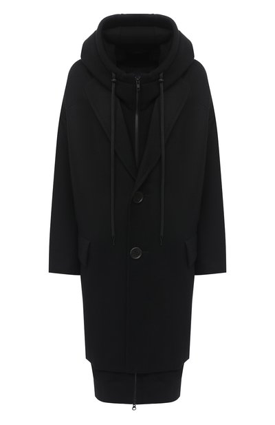 Женское шерстяное пальто YOHJI YAMAMOTO, арт. FB-C53-802
