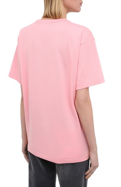 Хлопковая футболка ACNE STUDIOS, арт. 25E173/W, фото 4
