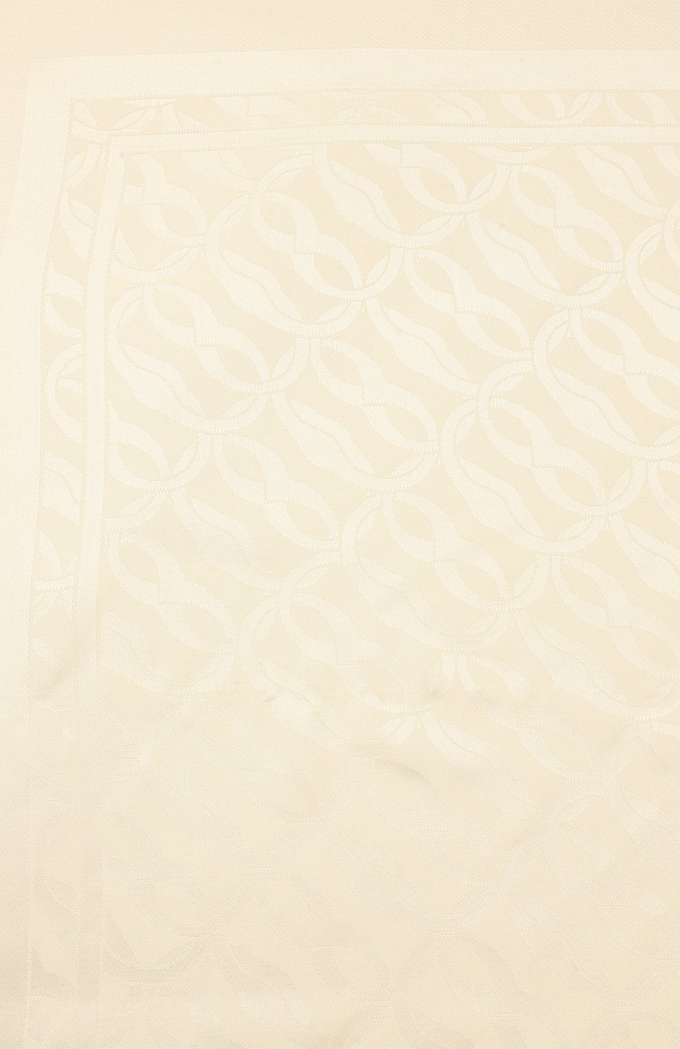 Шаль из шелка и шерсти BALLY кремового цвета по цене 37950 руб., арт. WSC01N/SE096, фото 4 Шаль из шелка и шерсти BALLY, арт. WSC01N/SE096, фото 4