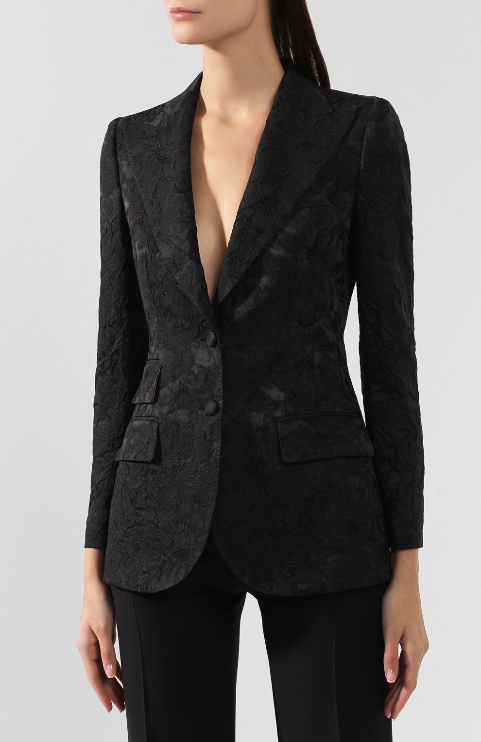 Жаккардовый жакет DOLCE & GABBANA, арт. F296TT/FJRDJ, фото 3