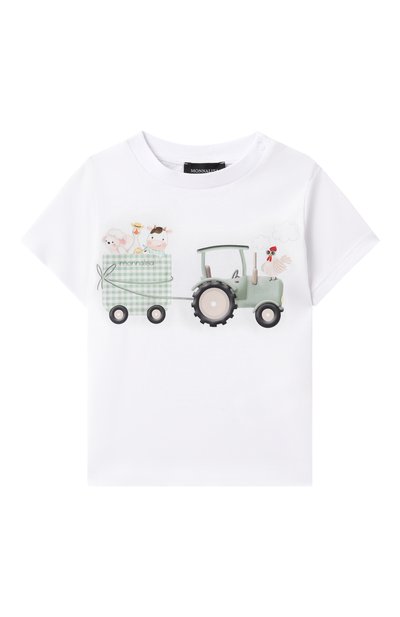 Комплект из футболки и шорт MONNALISA, арт. 28E501, фото 2