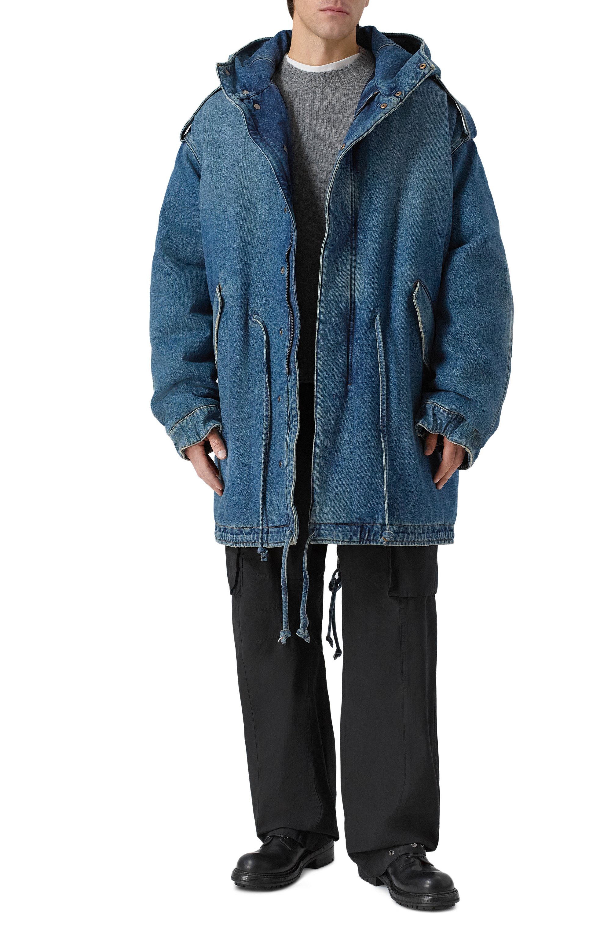 Джинсовая парка DOLCE & GABBANA, арт. G055YD/G8NZ2, фото 2