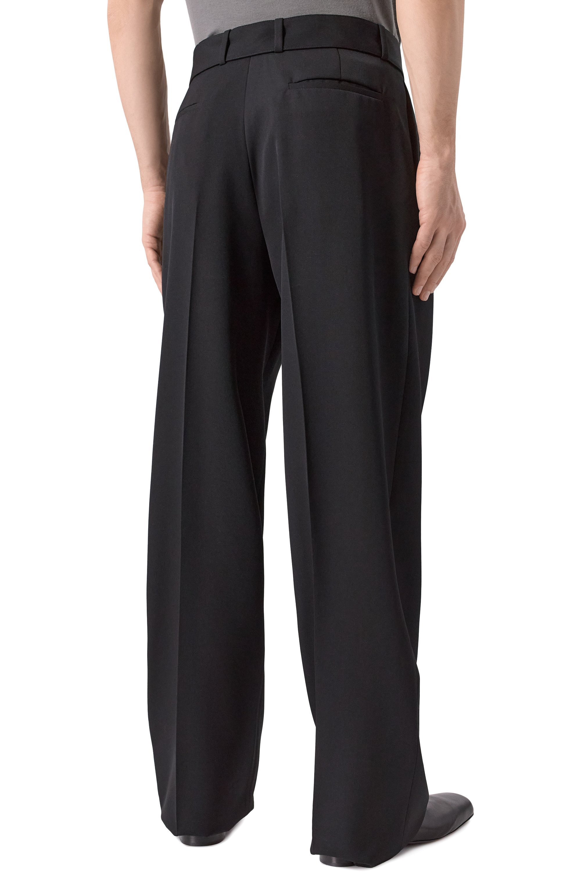 Шерстяные брюки JIL SANDER, арт. J22KA0272-J40002, фото 4