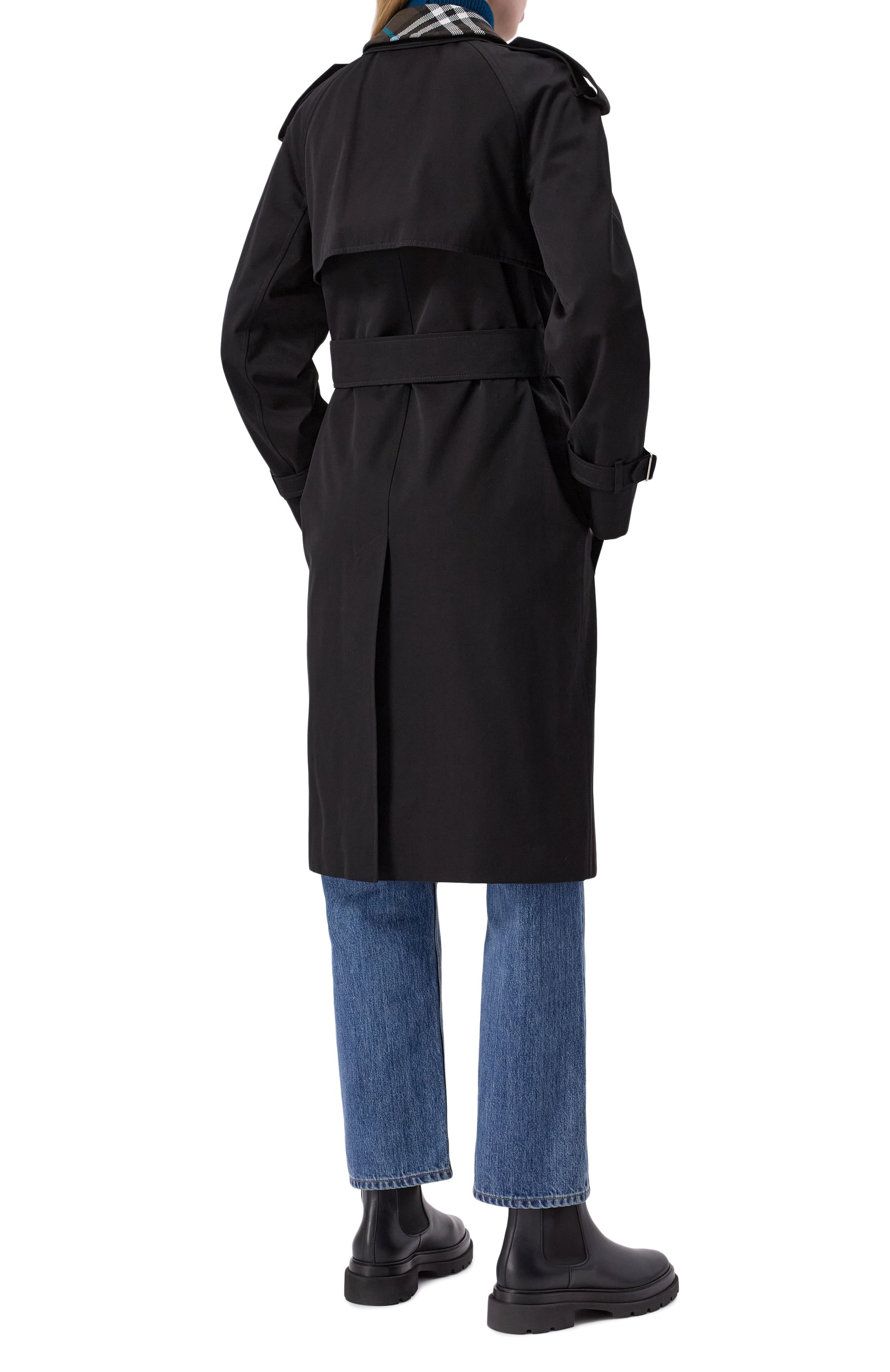 Хлопковый тренч BURBERRY, арт. 8096579, фото 4