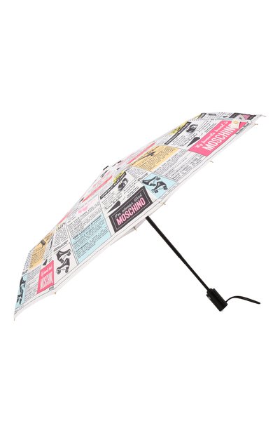 Складной зонт MOSCHINO белого цвета по цене 13000 руб., арт. 8998 0PENCL0SE, фото 2 Складной зонт MOSCHINO, арт. 8998 0PENCL0SE, фото 2