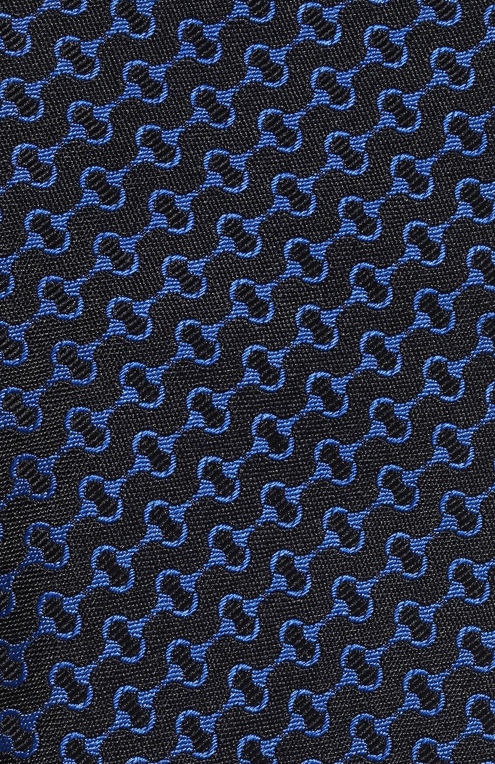 Шелковый галстук CANALI темно-синего цвета по цене 18300 руб., арт. 18/HJ03537, фото 4 Шелковый галстук CANALI, арт. 18/HJ03537, фото 4