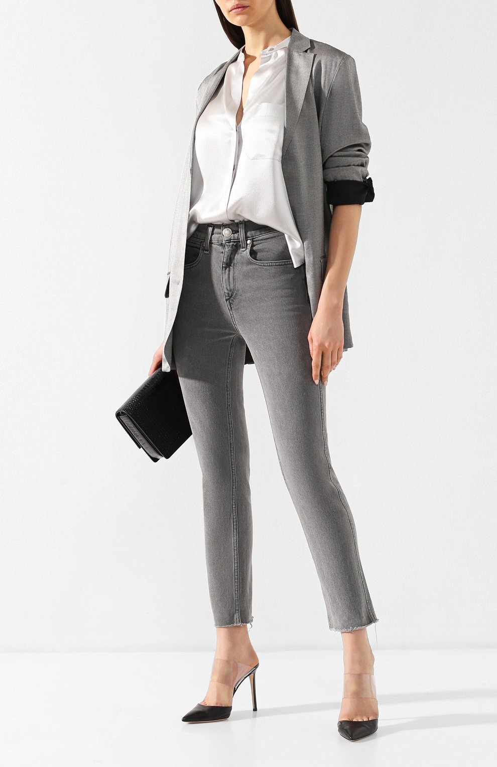 Джинсы с потертостями RAG AND BONE, арт. W2535I571DLY, фото 2