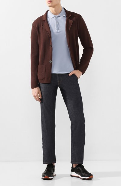 Хлопковый пиджак DANIELE FIESOLI коричневого цвета по цене 30750 руб., арт. DF 0062, фото 2 Хлопковый пиджак DANIELE FIESOLI, арт. DF 0062, фото 2