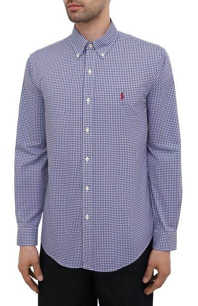 Хлопковая рубашка POLO RALPH LAUREN, арт. 710842631/4656A, фото 3