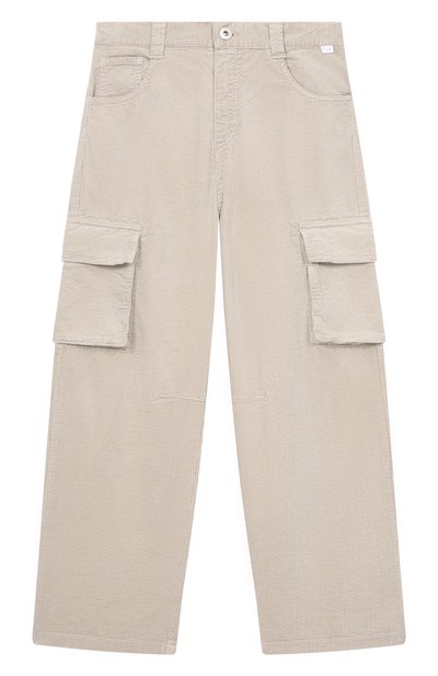 Вельветовые брюки-карго IL GUFO, арт. A25GPL0018V6021