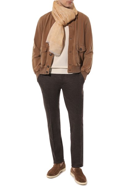 Шарф из хлопка и шелка STEFANO RICCI, арт. MWA4100040/7540, фото 3