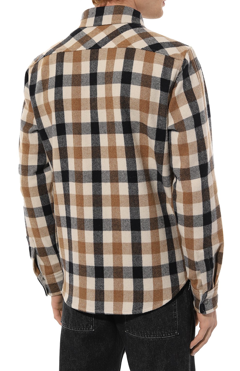 Шерстяная рубашка WOOLRICH, арт. CFWOOS0065MRUT3093, фото 4