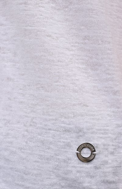 Льняная футболка LORO PIANA, арт. FAL5832, фото 5