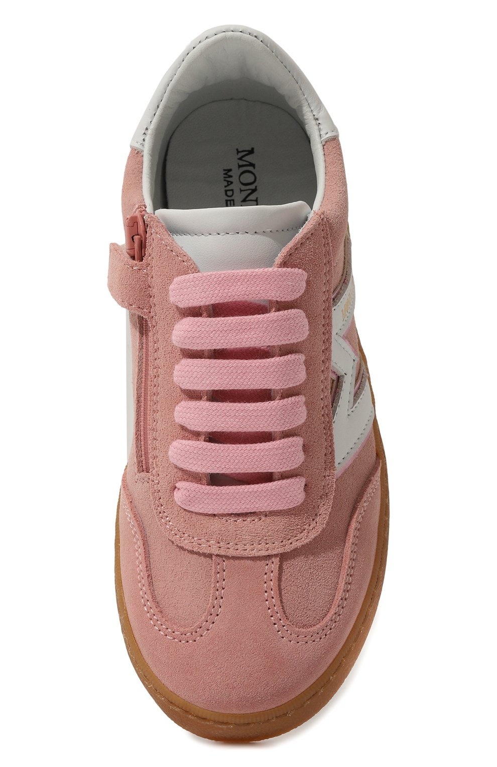 Замшевые кеды MONNALISA, арт. 8CC020, фото 4