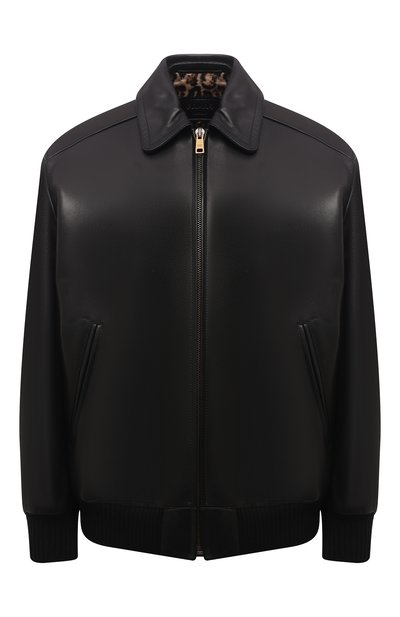 Женская кожаная куртка PRADA, арт. 58A039-NBA-F0002