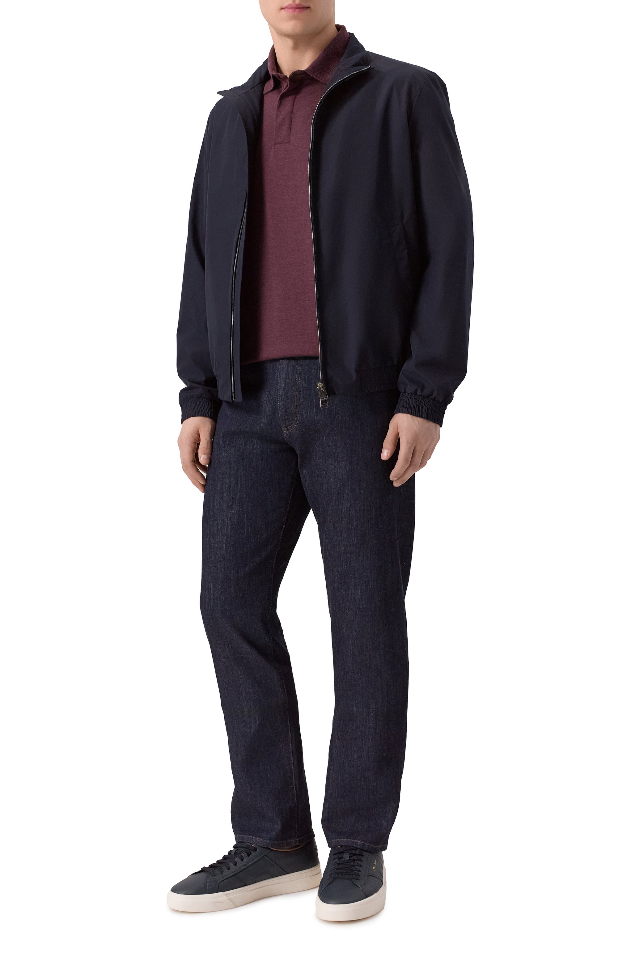 Поло из лиоцелла и хлопка BOSS, арт. 50548972, фото 2