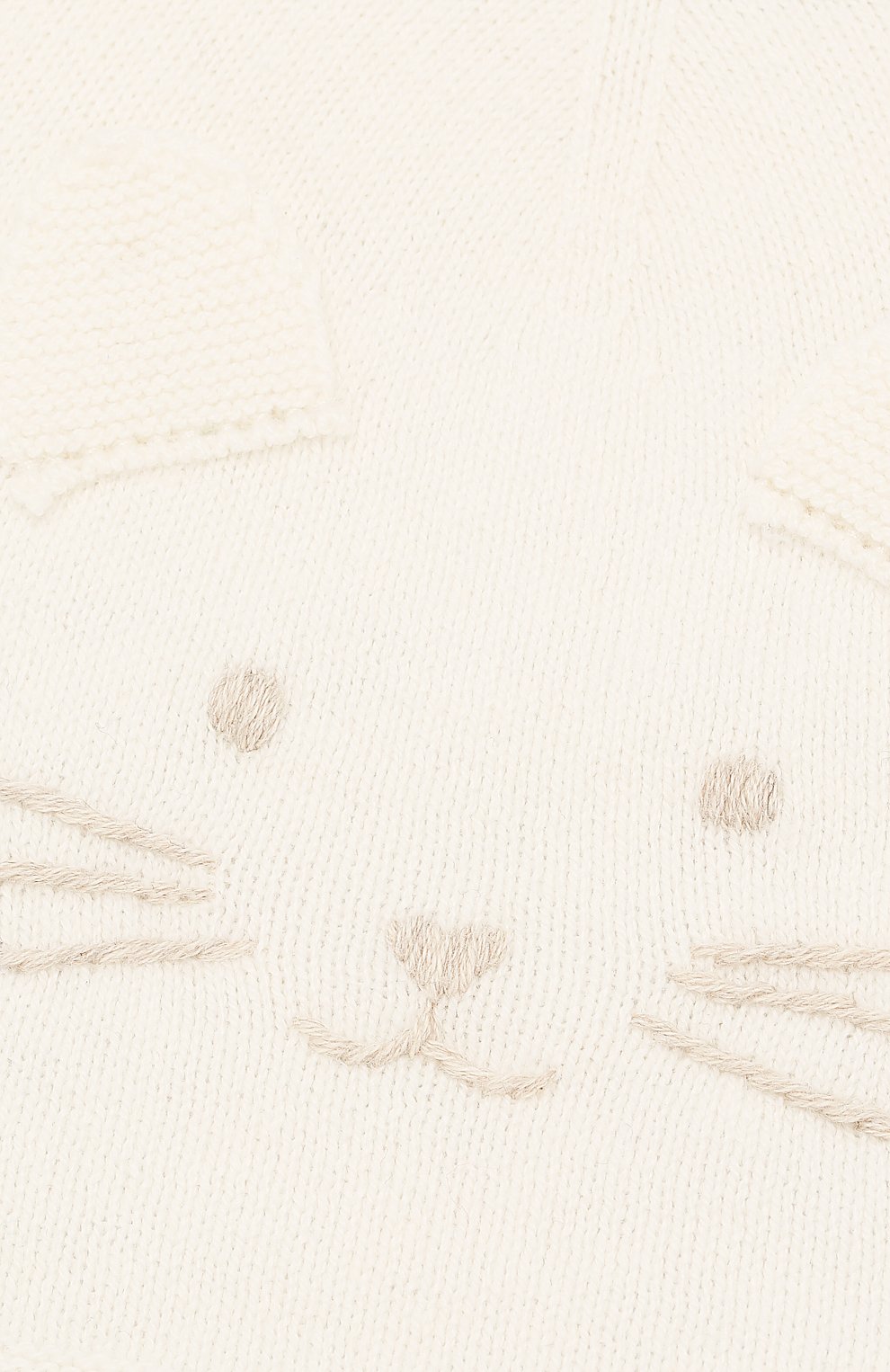 Комплект из шапки и варежек TARTINE ET CHOCOLAT бежевого цвета по цене 8250 руб., арт. TP90021, фото 4 Комплект из шапки и варежек TARTINE ET CHOCOLAT, арт. TP90021, фото 4