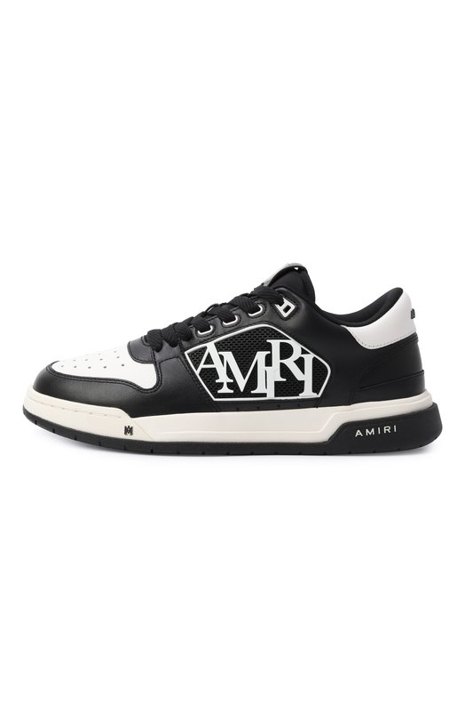 Кожаные кеды Classic Amiri AMF0SR1158 Чёрно-белый  AMF0SR1158 Фото 4