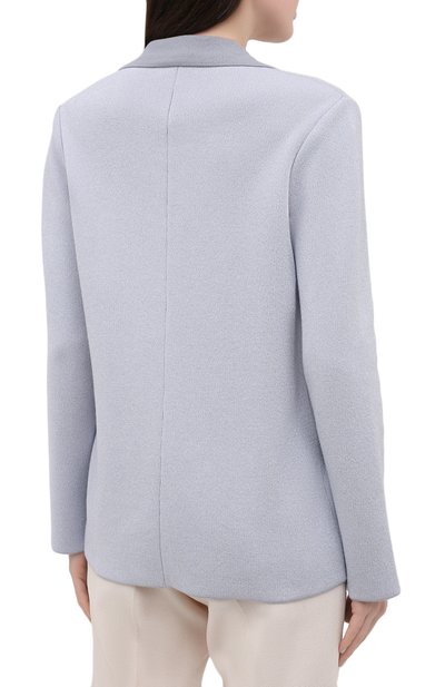 Жакет из шерсти и вискозы GIORGIO ARMANI, арт. 3KAG10/AM54Z, фото 4