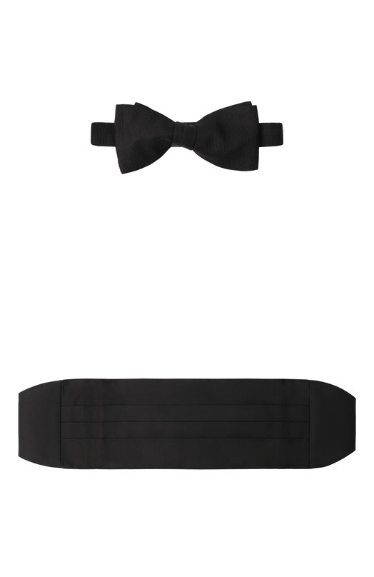 Комплект из галстука-бабочки и камербанда Van Laack VL-KUMMERBUND-SET/K04265 Чёрный VL-KUMMERBUND-SET/K04265