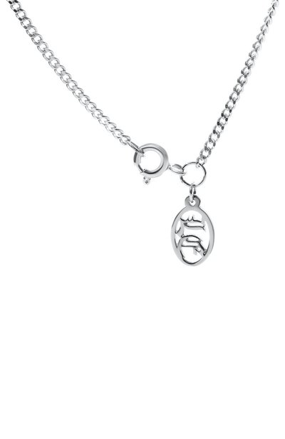 Колье abuser с надписью из фианитов LEVASHOVAELAGINA, арт. abuser/n, фото 4