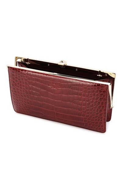 Клатч carry secrets из кожи аллигатора VALENTINO, арт. SW2B0C02/C0D/AMIS, фото 4