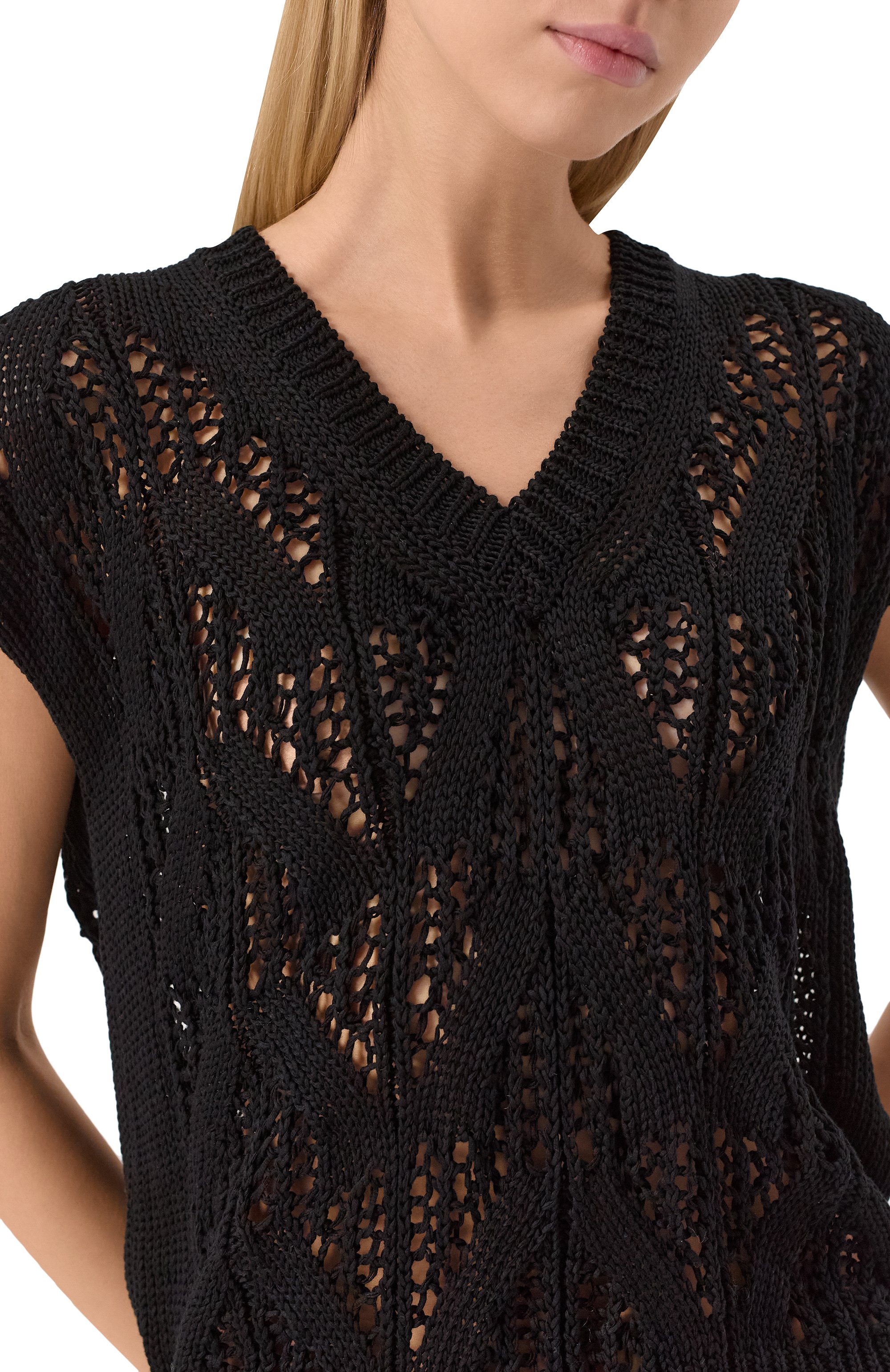 Хлопковый топ GRAN SASSO, арт. 10212/18212, фото 5